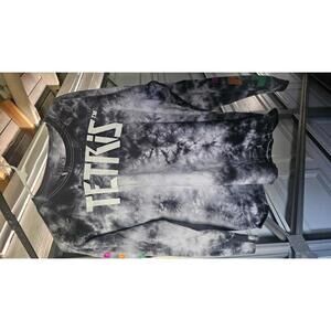 Tetris Tie-Dye Long Sleeve Shirt